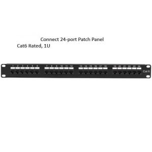 Commscope 24Port Cat-6 Fully Loaded Jack Panel