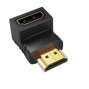 HDMI L Shape Male to Female Adapter